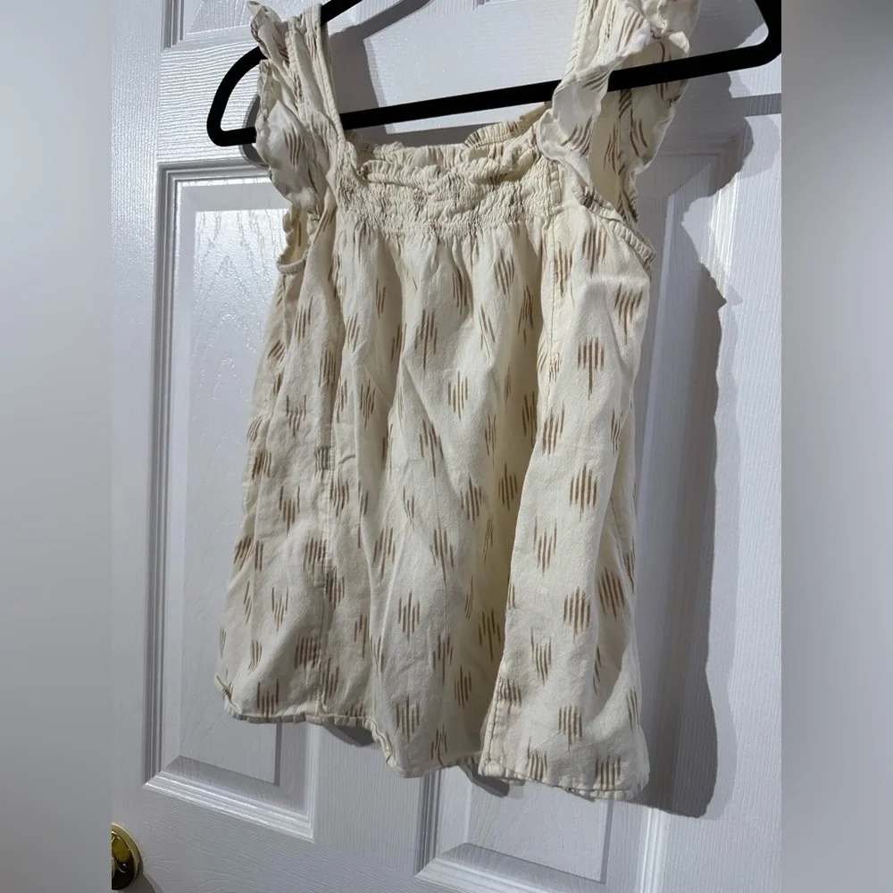 Madwell Women's Patterned Flowy Tank Top (XS) - Picture 4 of 13